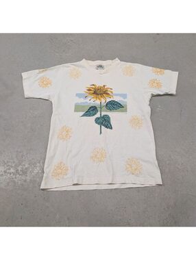 Vintage 90s Northern Reflections Sun Flower Art T-shirt